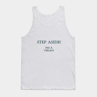 Funny One-Liner “Vegan” Joke Tank Top